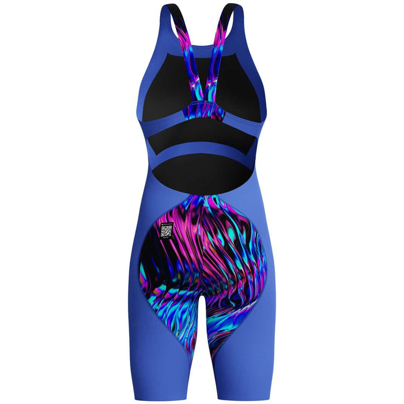 Speedo - Girls' Fastskin LZR Ignite Kneeskin - Blue/Multi