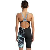 Speedo - Girls Fastskin LZR Ignite Kneeskin - Electro Static/Black