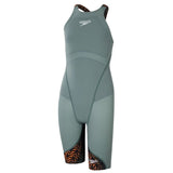 Speedo - Girls' Fastskin LZR Ignite Kneeskin - Green/Black/Orange