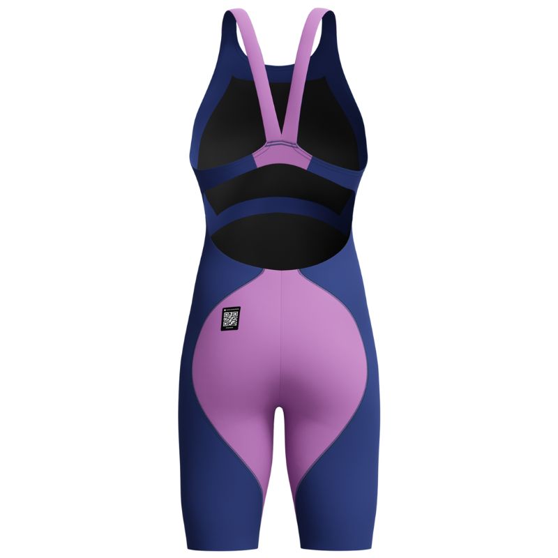 Speedo - Girls Fastskin LZR Ignite Kneeskin - Noble Navy/Neon Jelly