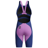 Speedo - Girls Fastskin LZR Ignite Kneeskin - Noble Navy/Neon Jelly