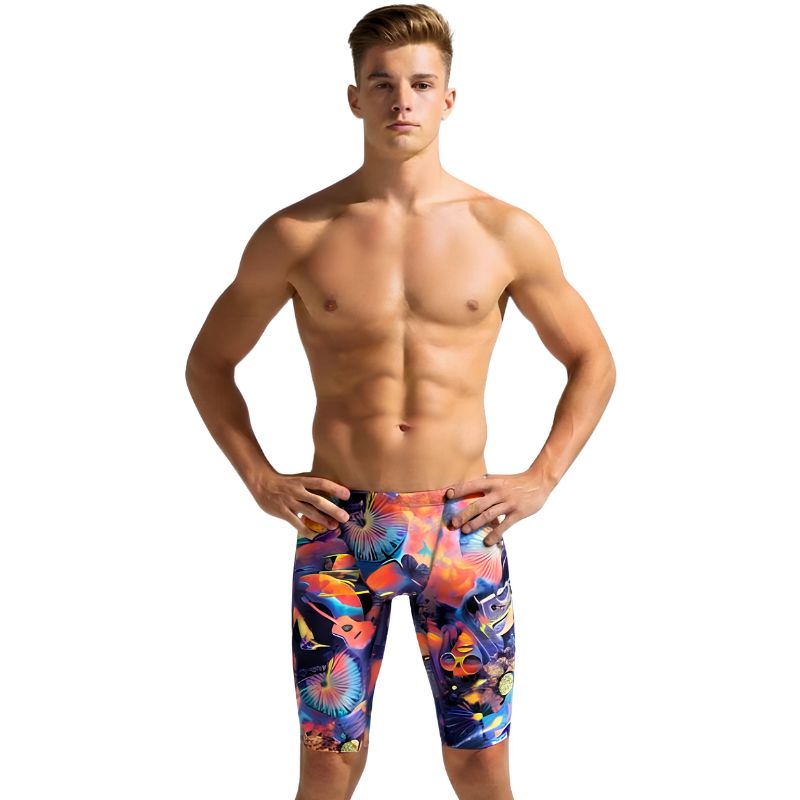 Speedo - High Five Flash Allover Print - Mens Competition V Jammer