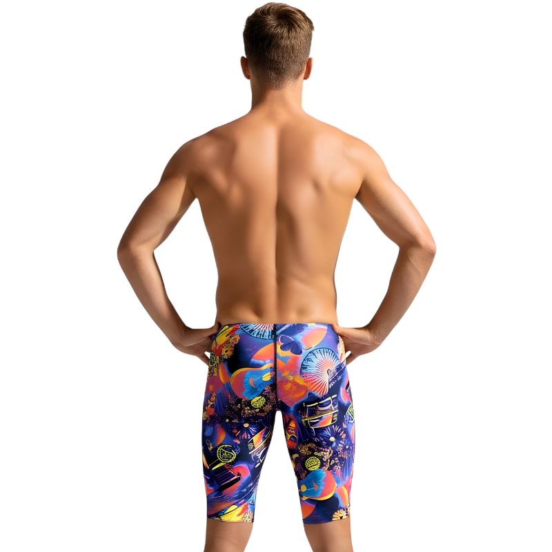 Speedo - High Five Flash Allover Print - Mens Competition V Jammer
