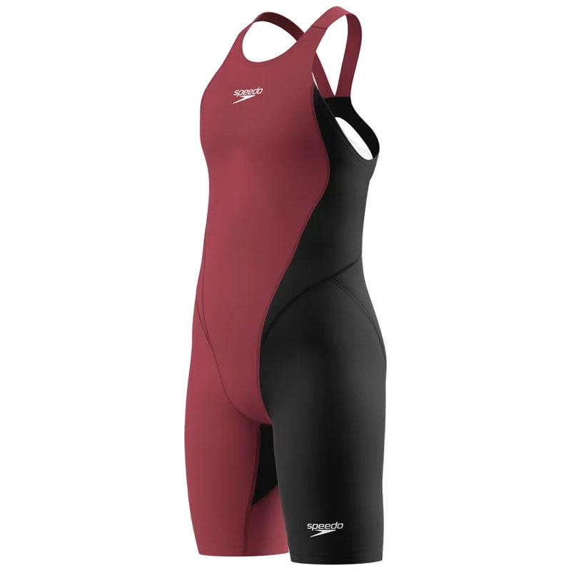 Speedo - Junior Fastskin Hyperpro Solid Openback Kneeskin - Regal Red/Black