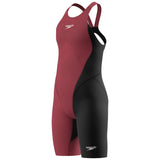 Speedo - Junior Fastskin Hyperpro Solid Openback Kneeskin - Regal Red/Black