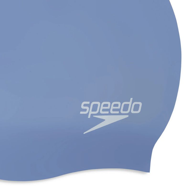 Speedo - Long Hair Silicone Cap - Curious Blue