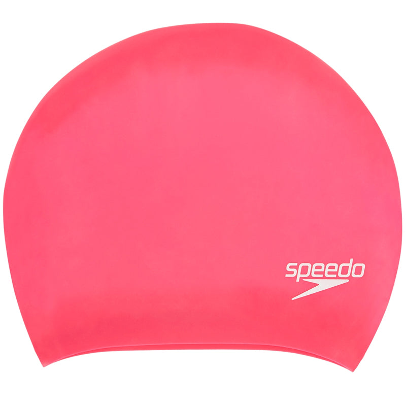 Speedo - Long Hair Silicone Cap - Pink