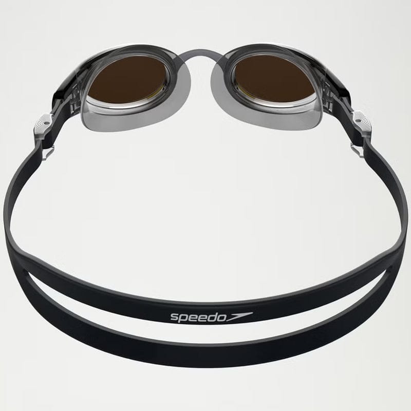 Speedo - Mariner Pro Mirror Goggle - Black/Orange