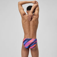 Speedo - Men's 5cm Allover Digital Brief - Razor Sharp/Diva