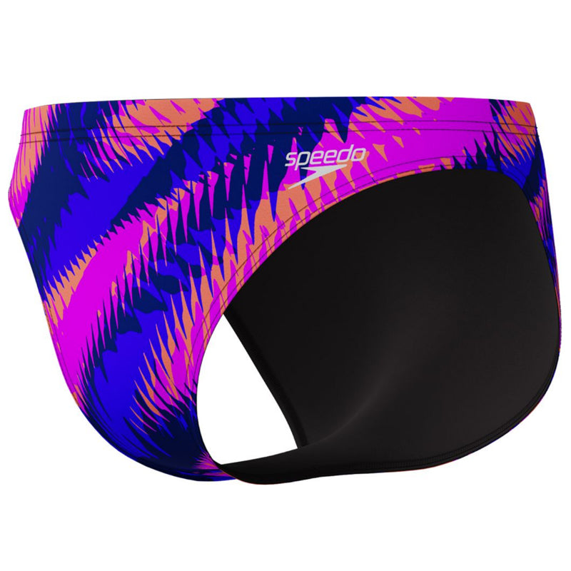 Speedo - Men's 5cm Allover Digital Brief - Razor Sharp/Diva