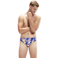 Speedo - Mens 5cm Escape Brief - Blue/Purple