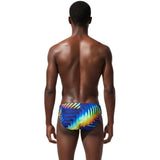 Speedo - Men's 8cm Allover Digital Brief - Pahala Geo/Navy