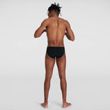 Speedo - Men's Allover 7cm Brief - Black/Blue