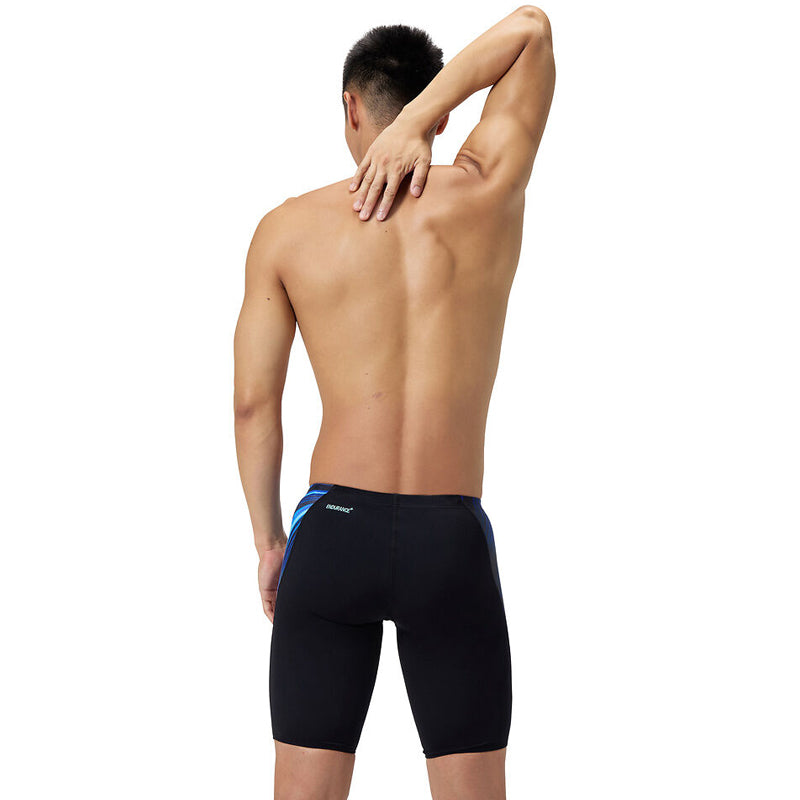 Speedo - Mens AllOver Digital V-Cut Jammer - Lava Blur/Black