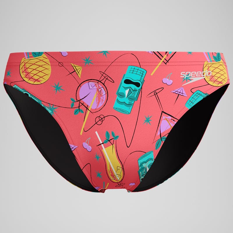 Speedo - Mens Beachstar Print 2" Brief - Coral Sands