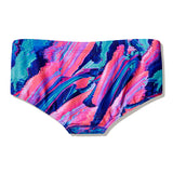 Speedo - Men's Club Training Printed Brief - Brushy Glitch/Hope