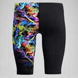 Speedo - Men's Club Training Printed Jammer - Static Volta/Black