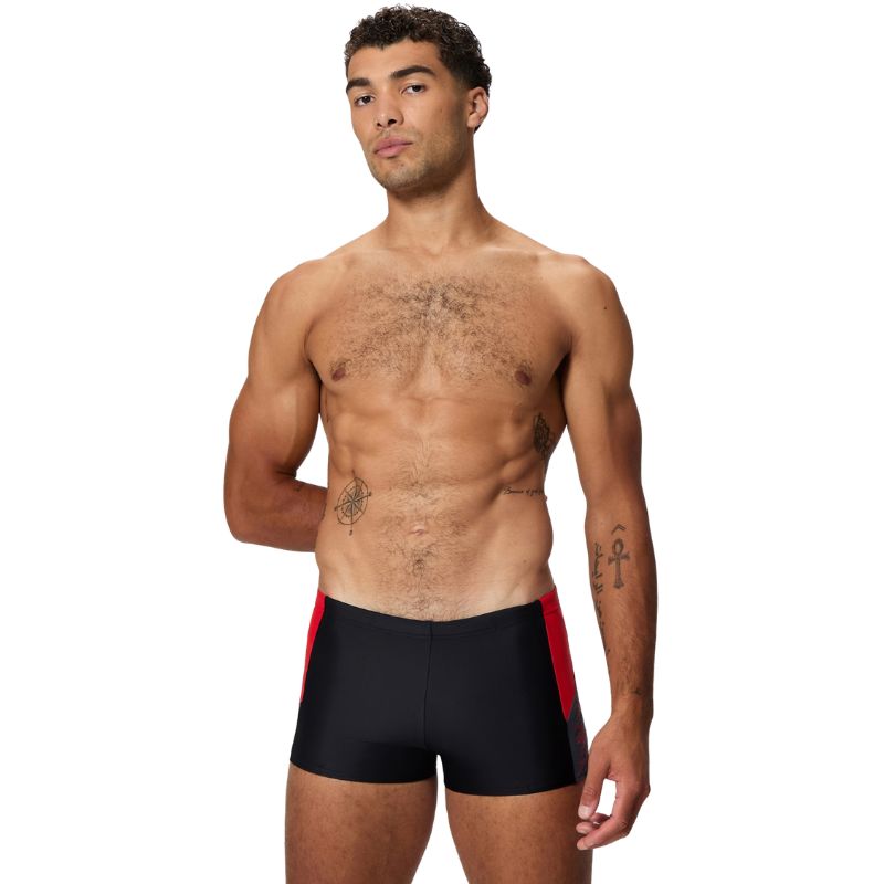 Speedo - Men's Dive Aquashort - Black/Red