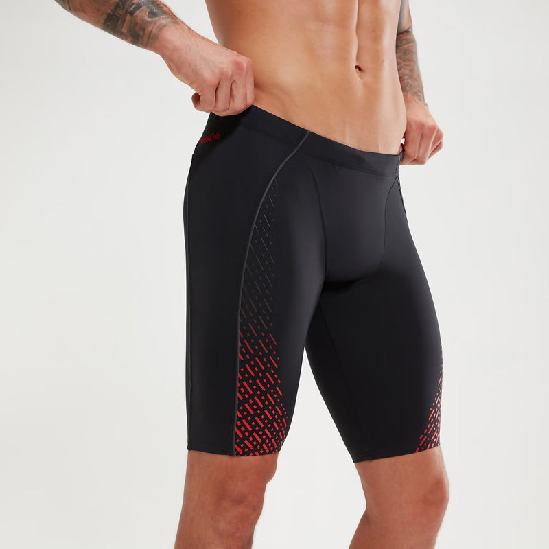 Speedo - Men's Eco Endurance+ Pro Jammer - Black/Red