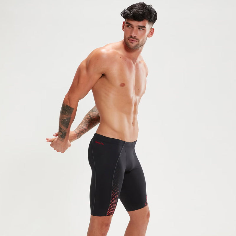 Speedo - Men's Eco Endurance+ Pro Jammer - Black/Red