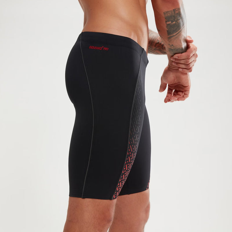 Speedo - Men's Eco Endurance+ Pro Jammer - Black/Red