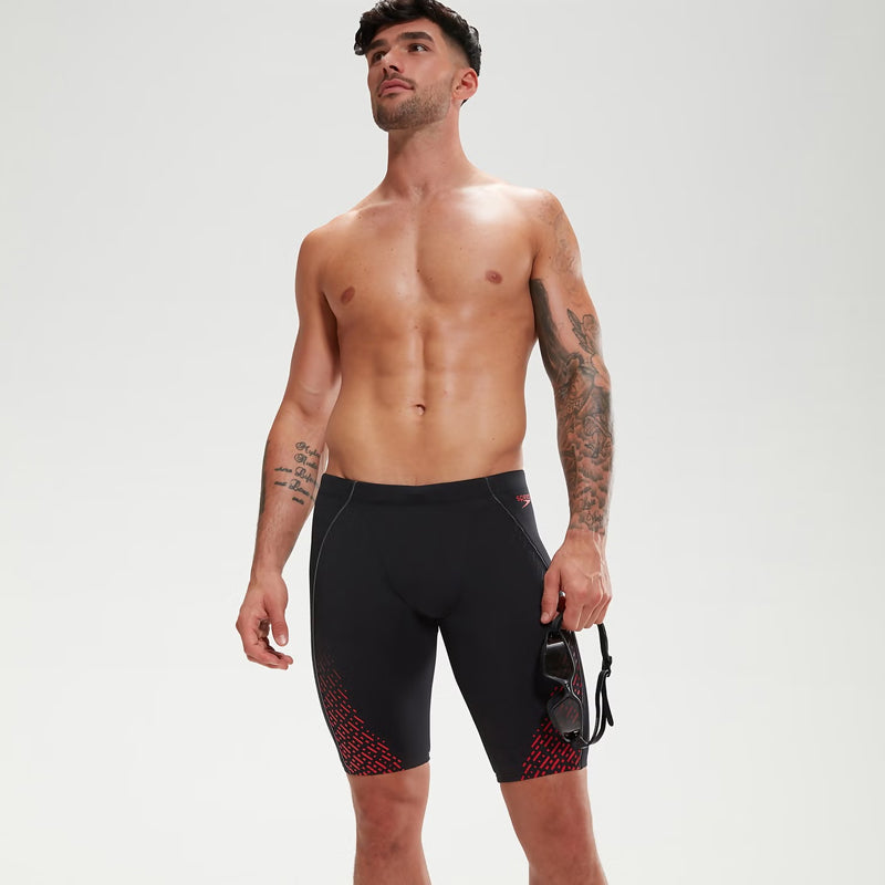 Speedo - Men's Eco Endurance+ Pro Jammer - Black/Red