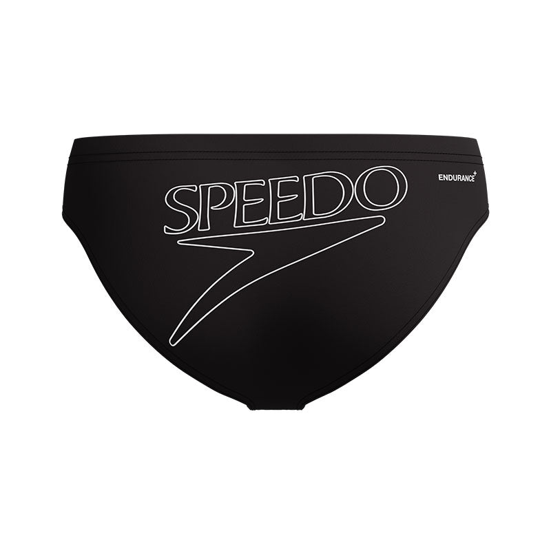 Speedo - Men's Endurance+ Logo 2.5" Brief - Anthracite