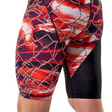 Speedo - Men's Fastskin Hyperpro Printed Jammer - Black/Electric Veil
