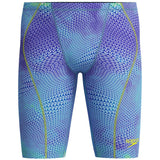 Speedo - Boy's Fastskin HyperSpark Printed Jammer - Under Current/Sugar Blue