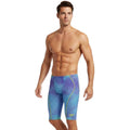 Speedo - Men's Fastskin HyperSpark Printed Jammer - Under Current/Sugar Blue