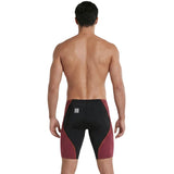 Speedo - Men's Fastskin HyperSpark Solid Jammer - Black/Regal Red ML
