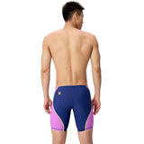Speedo - Men's Fastskin HyperSpark Solid Jammer - Noble Navy/Neon Jelly