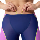 Speedo - Men's Fastskin HyperSpark Solid Jammer - Noble Navy/Neon Jelly