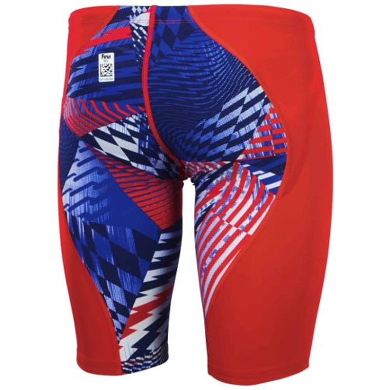 Speedo - Men's Fastskin LZR Ignite Jammer - Red/Blue/White