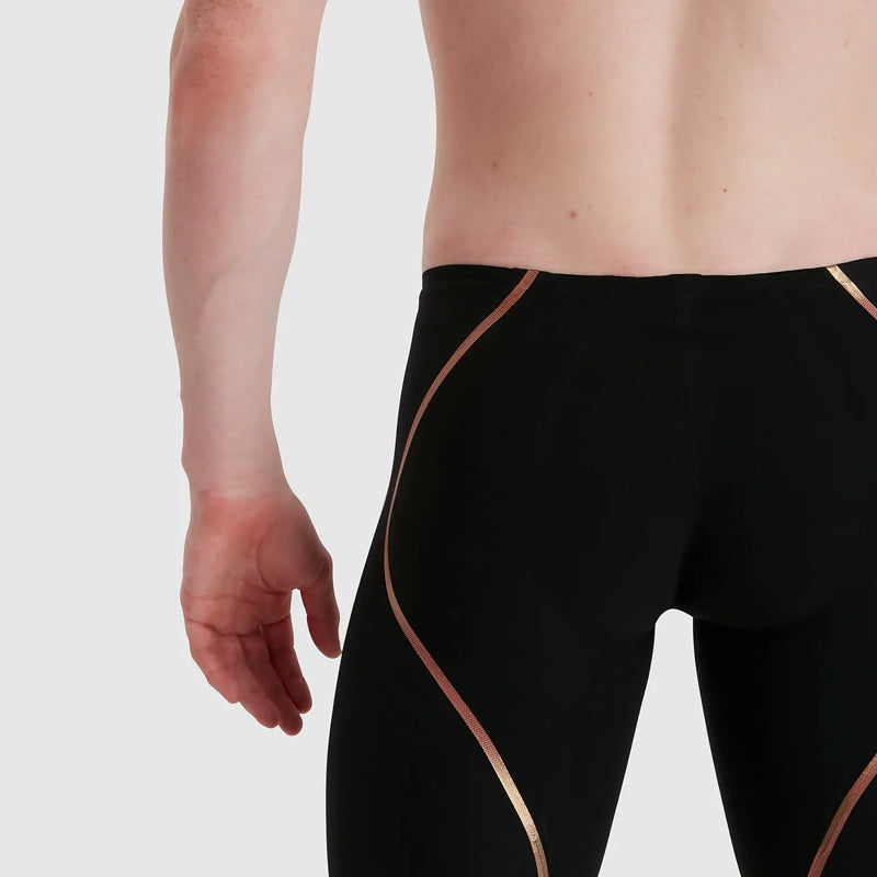 Speedo - Men's Fastskin LZR Intent Jammer - Black/Gold