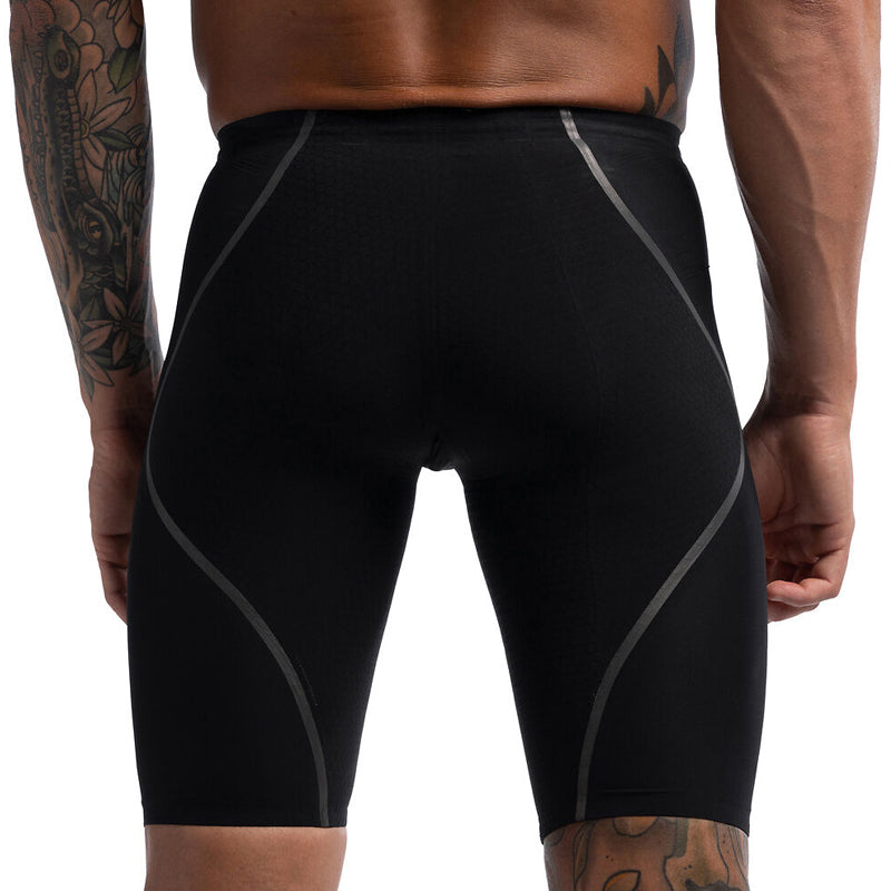 Speedo - Men's Fastskin LZR Pure Intent 2.0 Backstroke Edition High Waist Jammer - Black