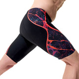 Speedo - Men's Fastskin LZR Pure Intent 2.0 High Waist Jammer - Black/Black Ember/Flare Ml