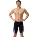 Speedo - Men's Fastskin LZR Pure Intent 2.0 High Waist Jammer - Black/Molten Blur/Hyper Yellow