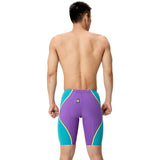 Speedo - Men's Fastskin LZR Pure Intent 2.0 High Waist Jammer - Galaxy Grape/Mayan Blue/Hyper Yellow