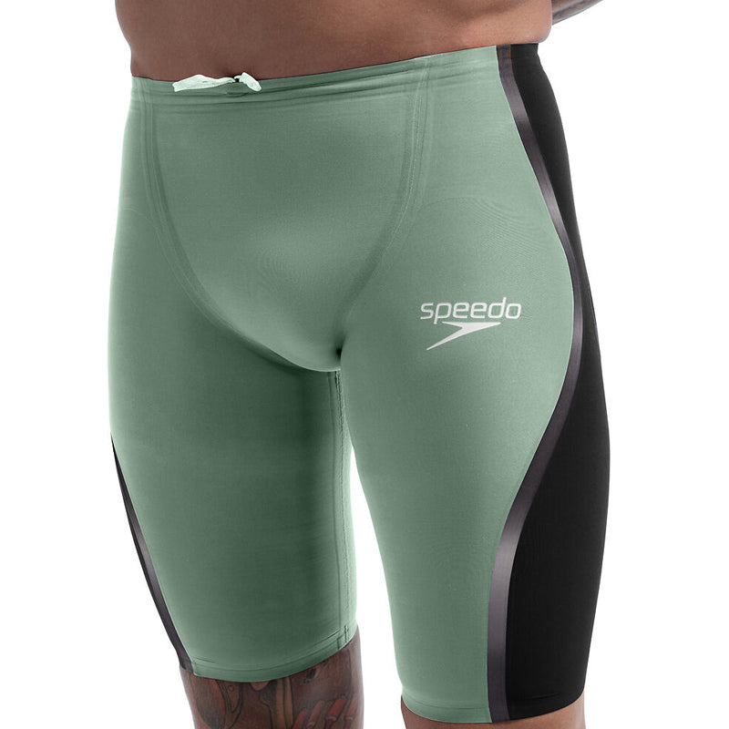 Speedo - Men's Fastskin LZR Pure Intent 2.0 High Waist Jammer - Green/Black