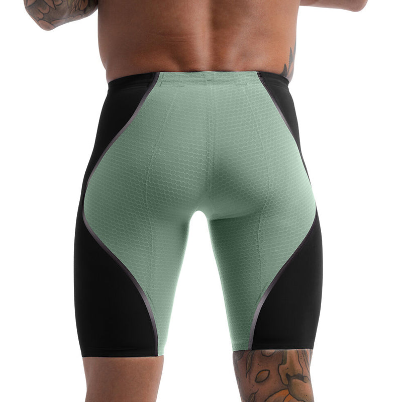 Speedo - Men's Fastskin LZR Pure Intent 2.0 High Waist Jammer - Green/Black