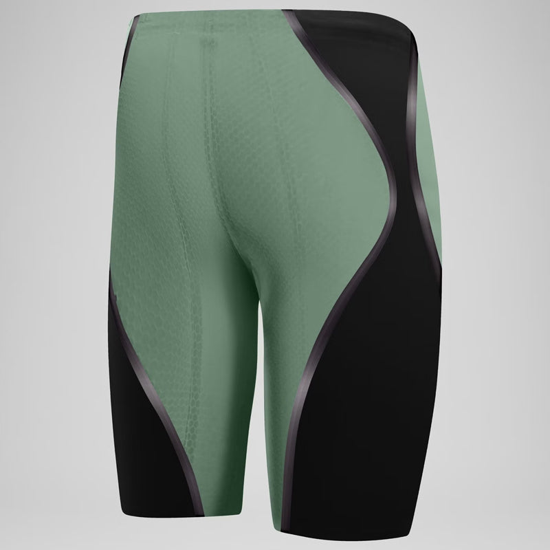 Speedo - Men's Fastskin LZR Pure Intent 2.0 High Waist Jammer - Green/Black