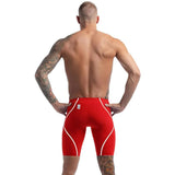 Speedo - Men's Fastskin LZR Pure Intent 2.0 High Waist Jammer - Red/White