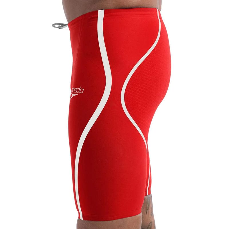 Speedo - Men's Fastskin LZR Pure Intent 2.0 High Waist Jammer - Red/White