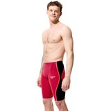 Speedo - Men's Fastskin LZR Pure Intent 2.0 High Waist Jammer - Regal Red/Black/Flare Ml