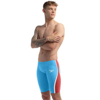 Speedo - Men's Fastskin LZR Pure Intent 2.0 Jammer - Blue/Red