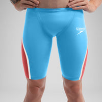 Speedo - Men's Fastskin LZR Pure Intent 2.0 Jammer - Blue/Red