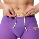 Speedo - Men's Fastskin LZR Pure Intent 2.0 Jammer - Galaxy Grape/Mayan Blue/Hyper Yellow
