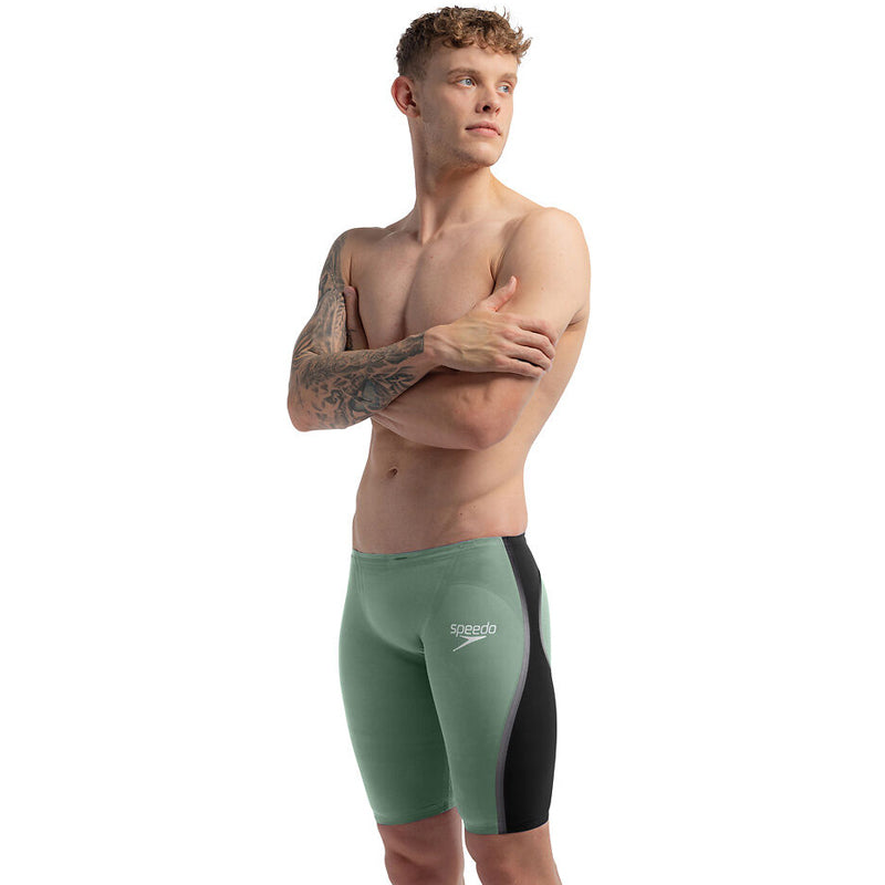 Speedo - Men's Fastskin LZR Pure Intent 2.0 Jammer - Green/Black