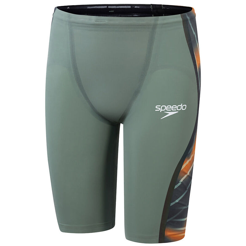 Speedo - Men's Fastskin LZR Pure Intent 2.0 Jammer - Green/Orange